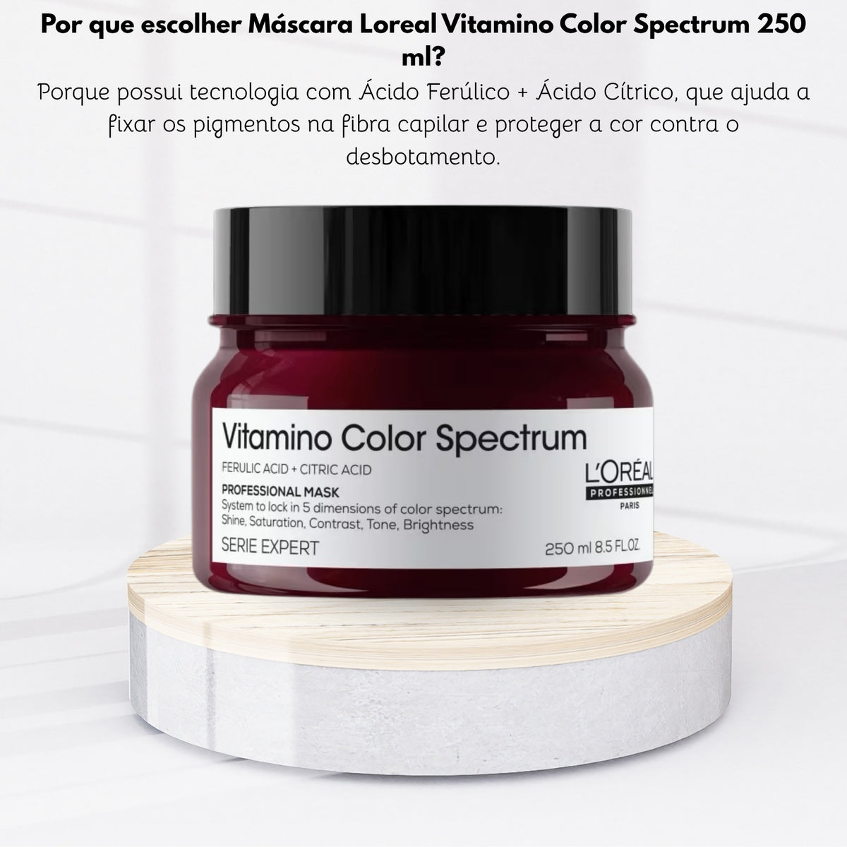 Máscara Loreal Vitamino Color Spectrum 250 ml