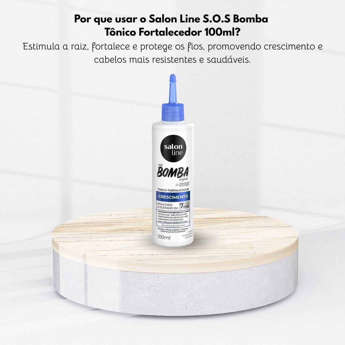Tônico Salon Line SOS Bomba Original Fortalecedor 100 ml