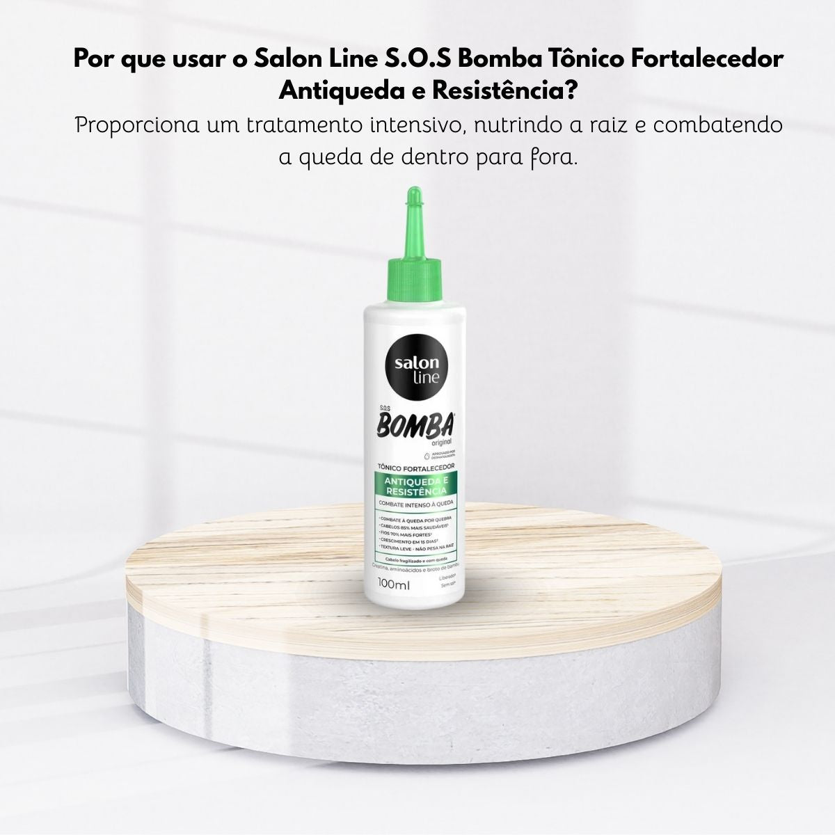 Salon Line SOS Bomba Antiqueda Tônico Fortalecedor 100 ml