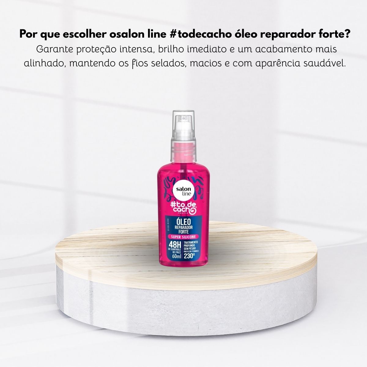 Salon Line #todecacho Oleo Reparador de Pontas Forte 60 ml