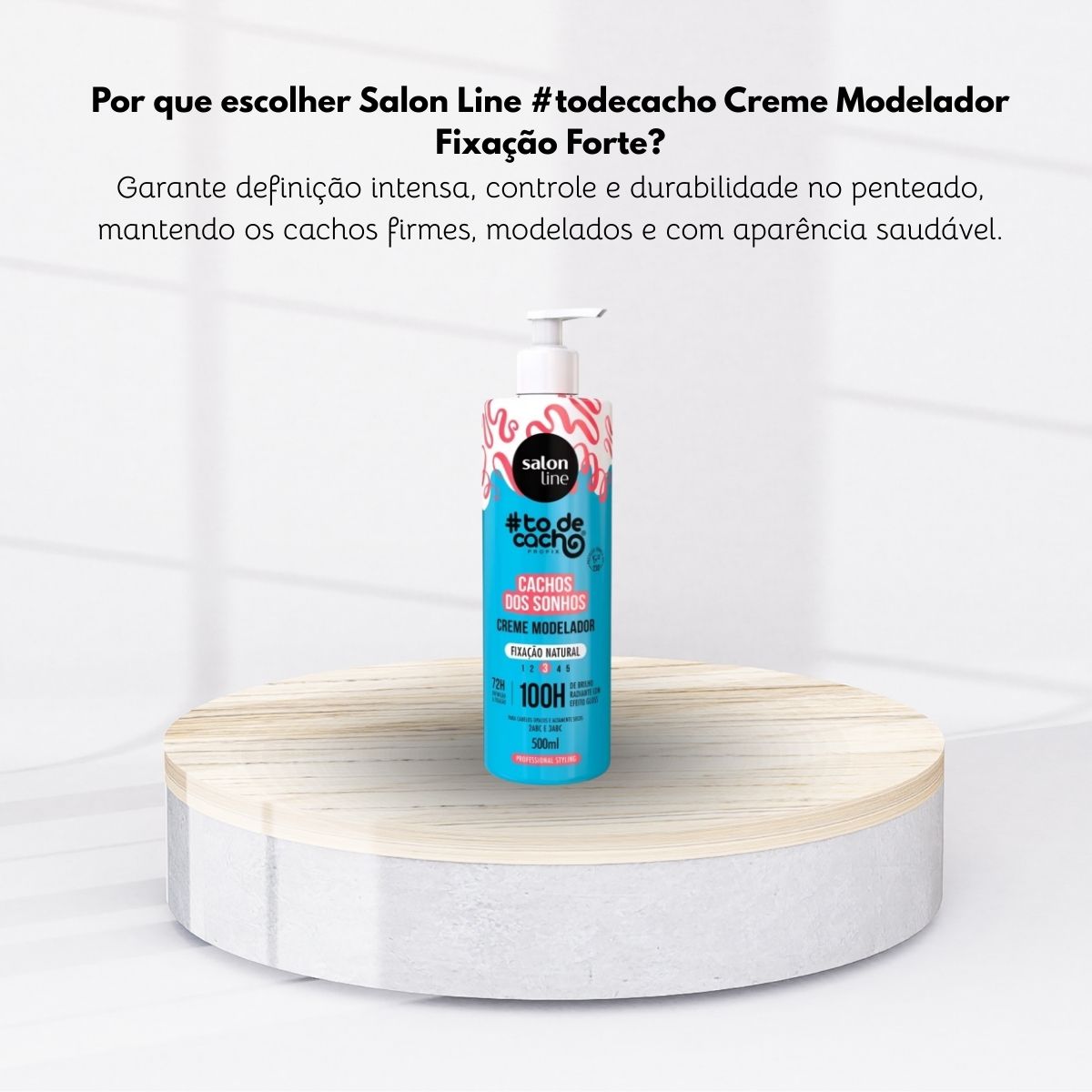 Salon Line #todecacho Creme Modelador Natural 500 ml
