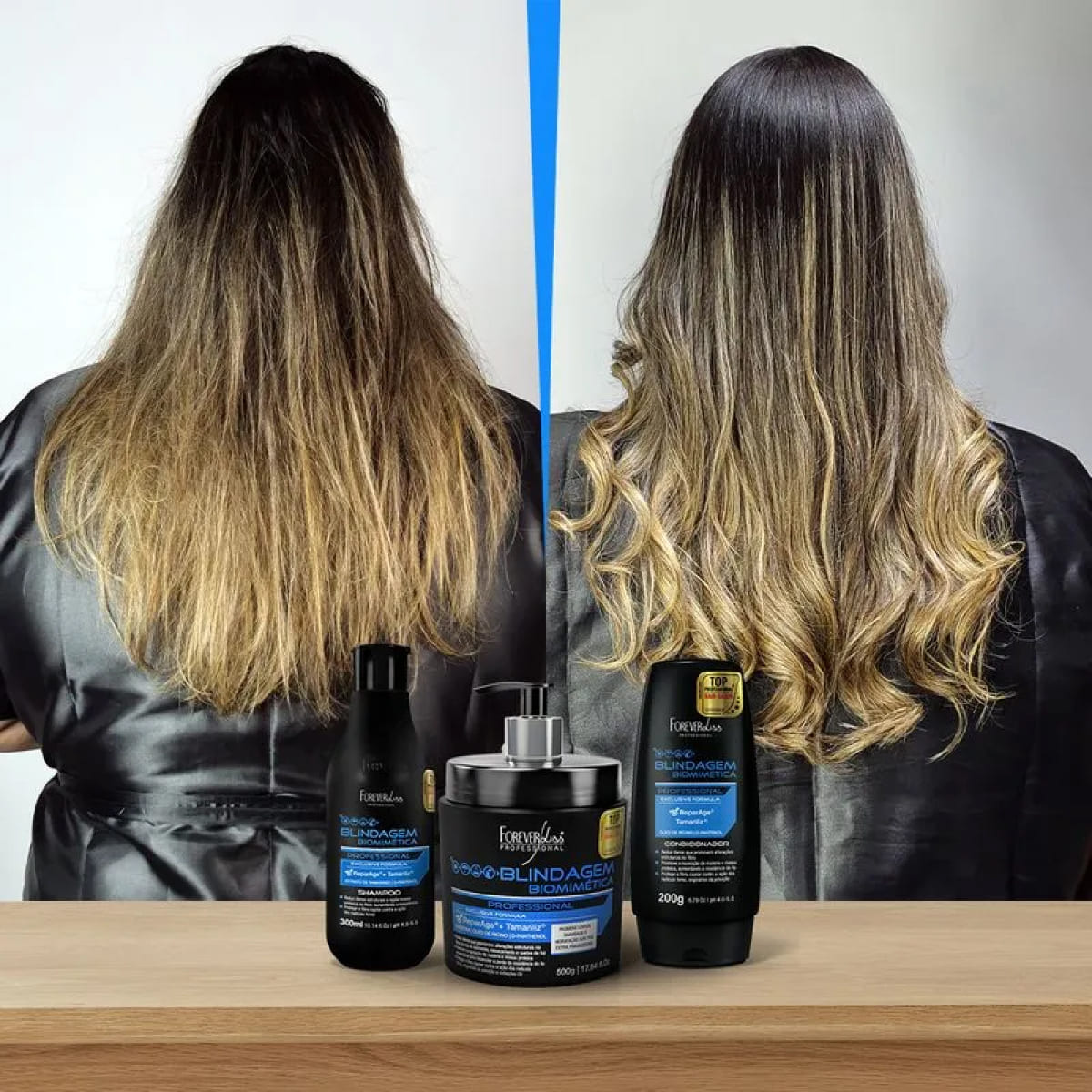 Máscara Forever Liss Blindagem Biomimética Capilar 500 g