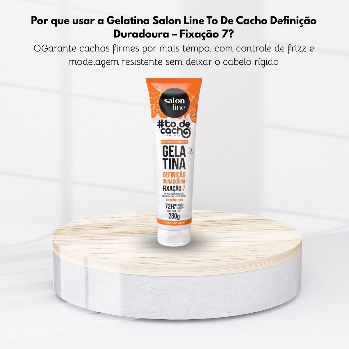 Gelatina Salon Line #todecacho Definição Duradoura 280 g
