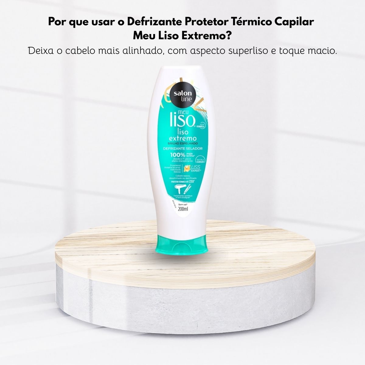Protetor Térmico Salon Line Meu Liso Extremo 200 ml
