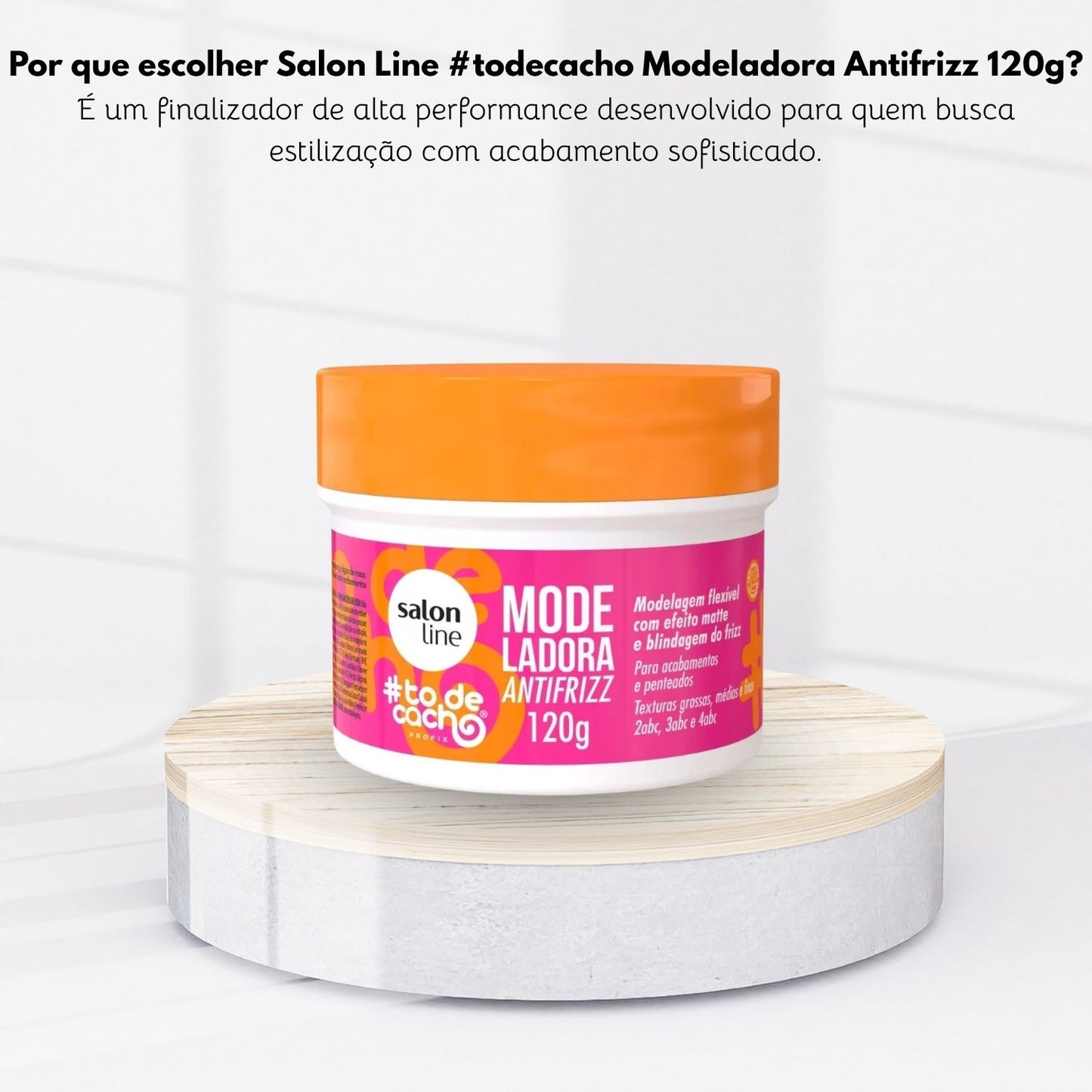 Salon Line #todecacho Modeladora Antifrizz 120 g