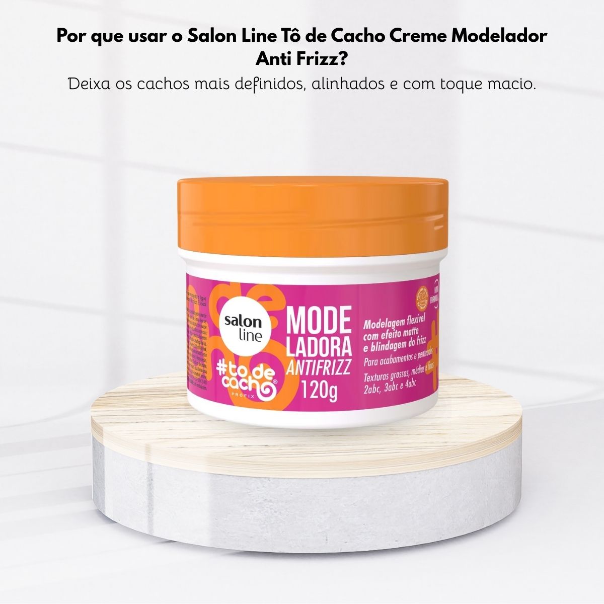 Salon Line #todecacho Modeladora Antifrizz 120 g