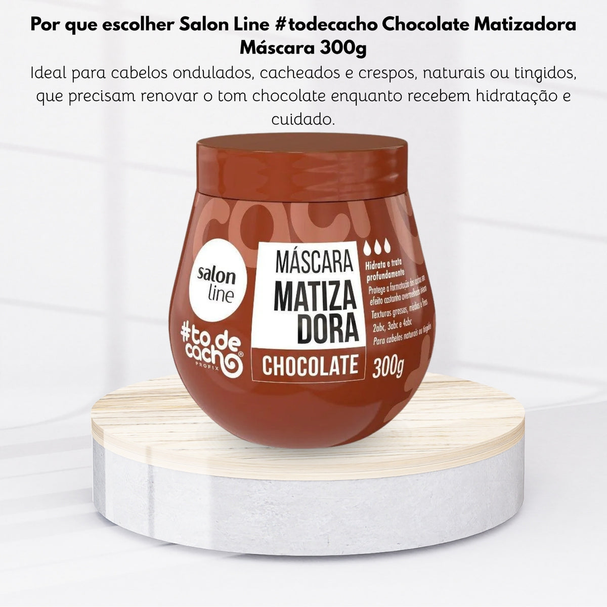 Salon Line #todecacho Chocolate Matizadora Máscara 300g