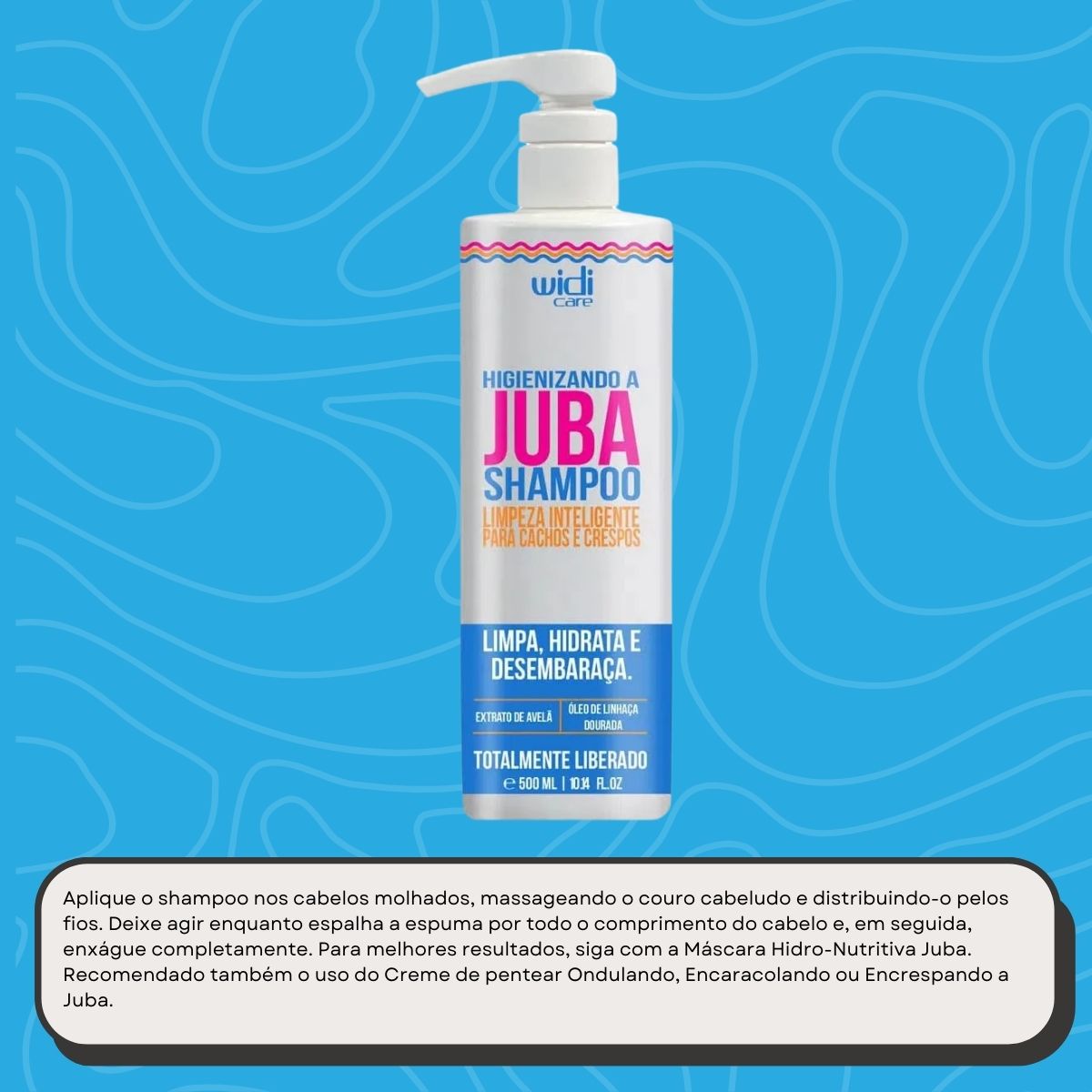 Shampoo Widi Care Higienizando A Juba 500 ml