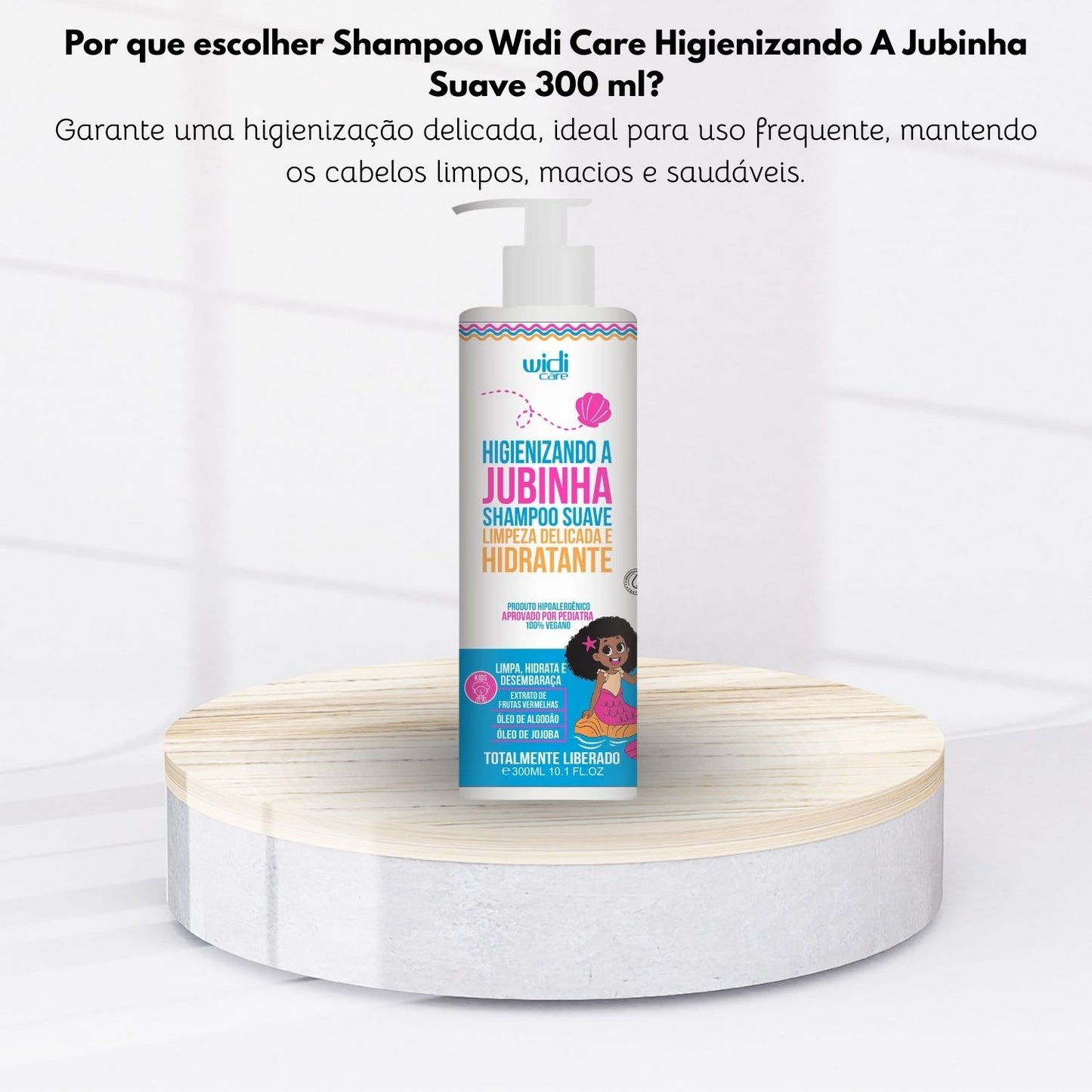 Shampoo Widi Care Higienizando A Jubinha Suave 300 ml
