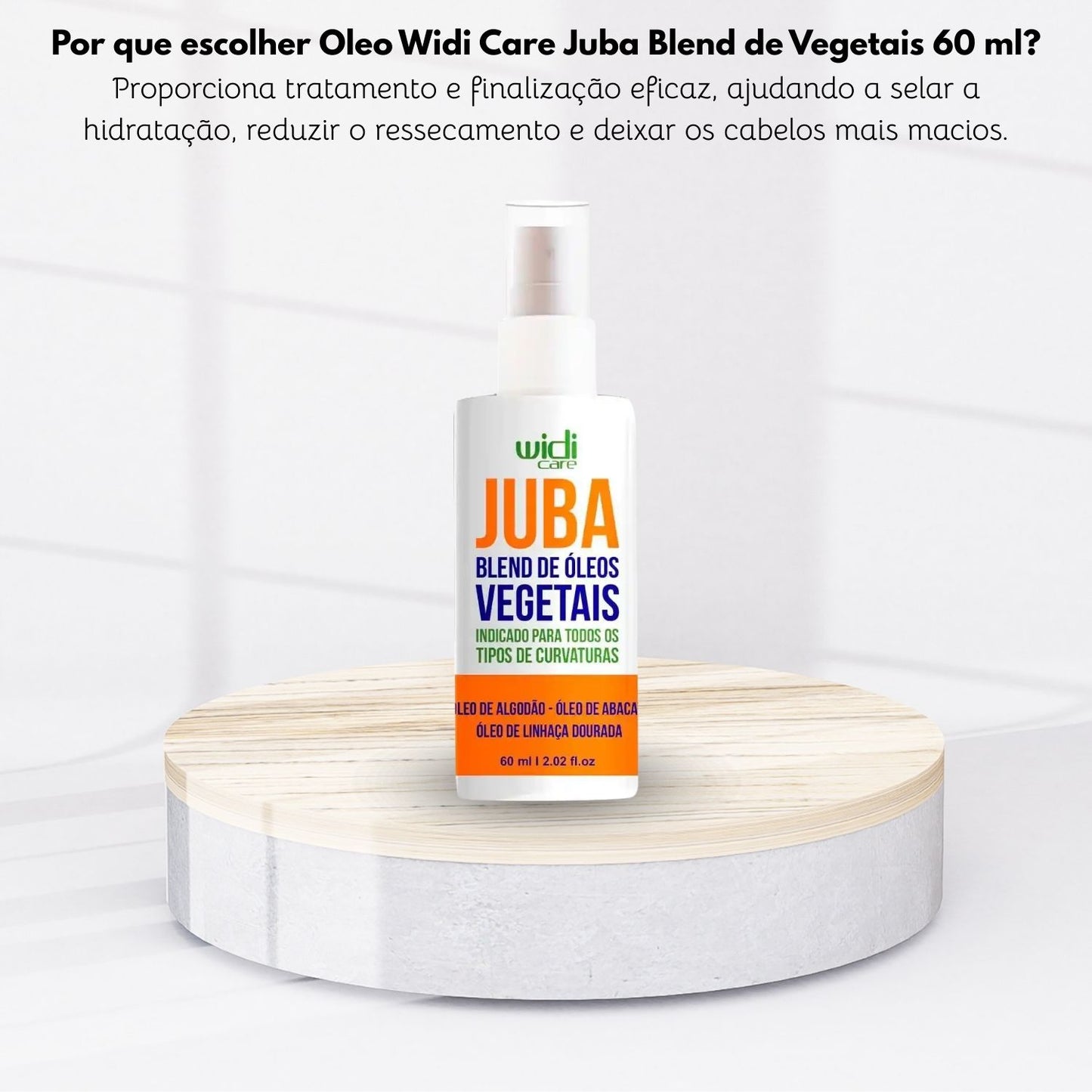 Oleo Widi Care Juba Blend de Vegetais 60 ml
