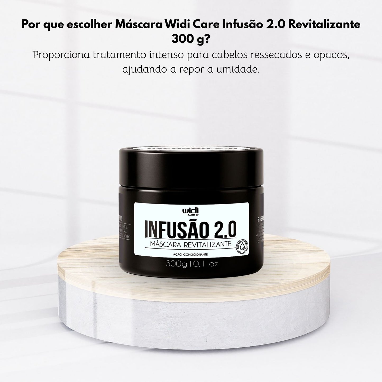 Máscara Widi Care Infusão 2.0 Revitalizante 300 g