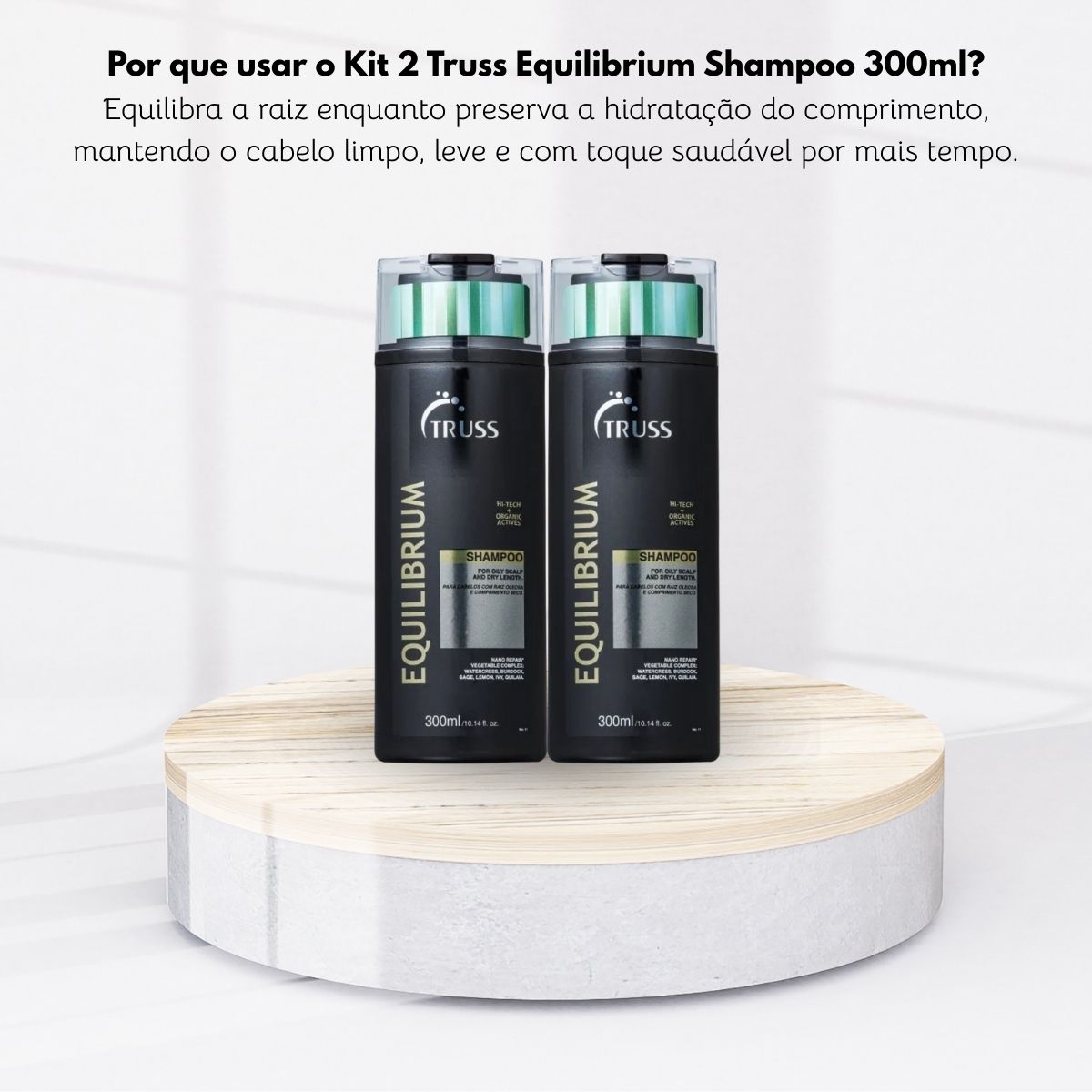 Kit Truss Equilibrium 2 Shampoo 300 ml