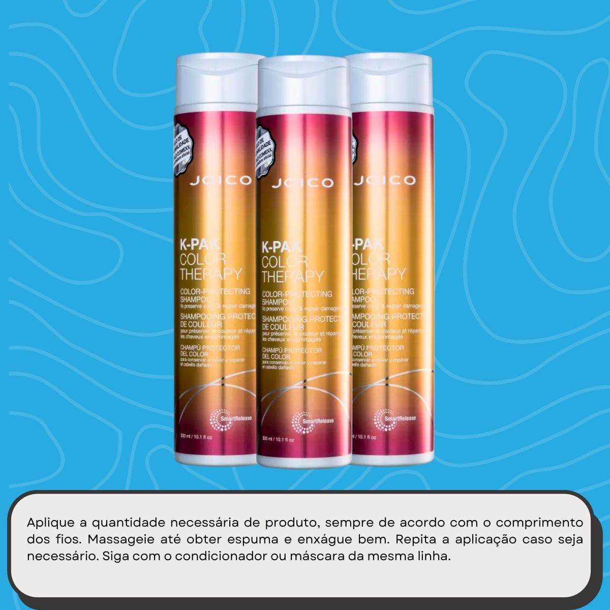 Kit Joico K-PAK Color Therapy 3 Shampoo 300 ml