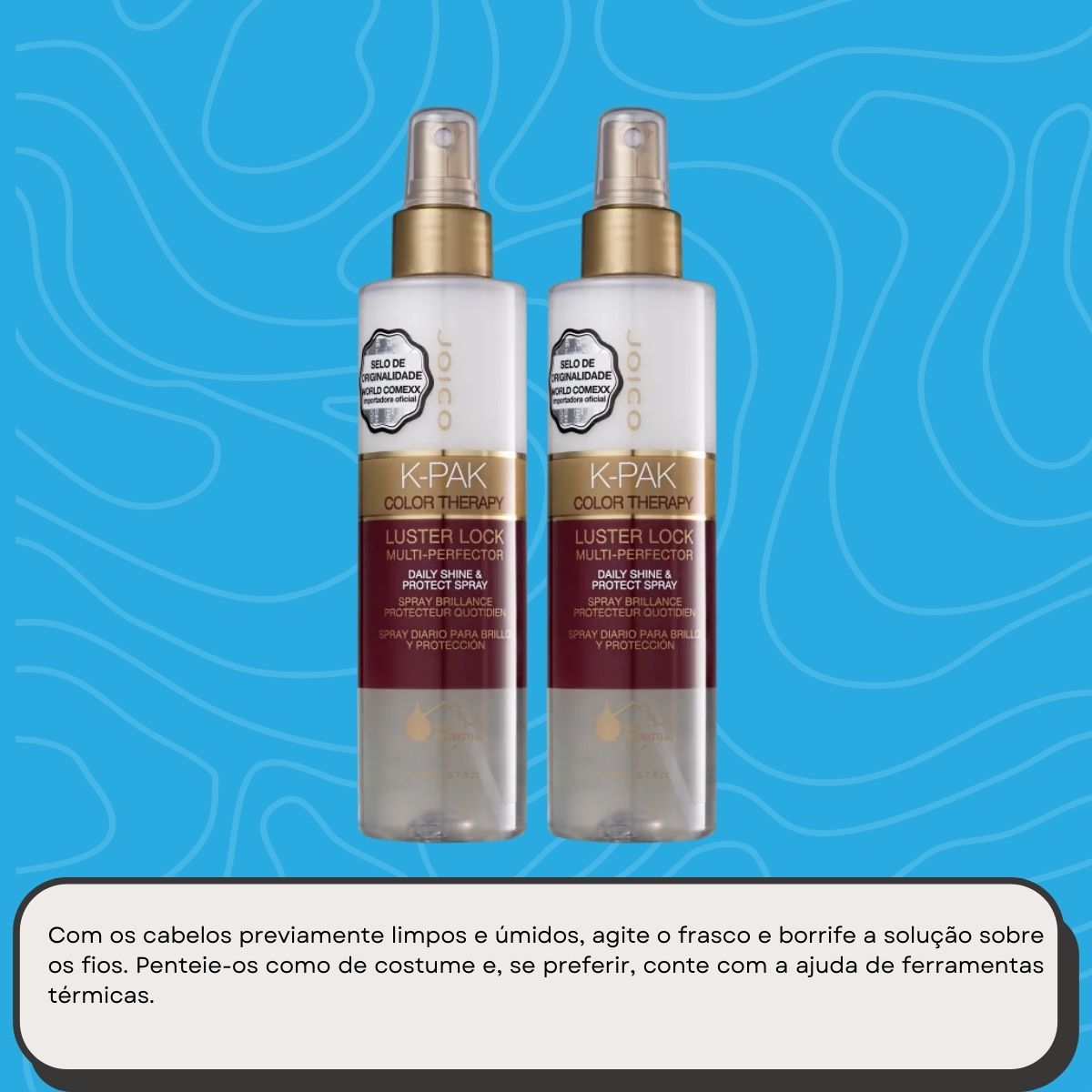 Kit Joico K-PAK Color Therapy Luster Lock 2 Leave-in 200 ml