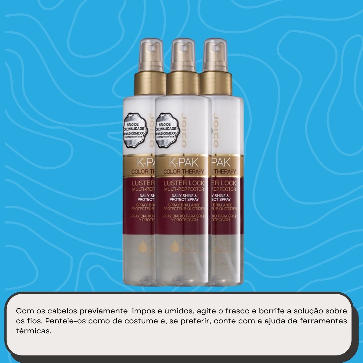 Kit Joico K-PAK Color Therapy Luster Lock 3 Leave-in 200 ml