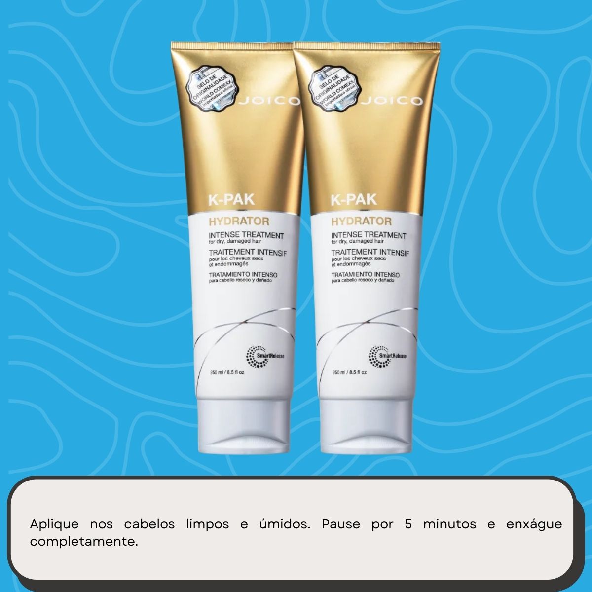 Kit Joico K-PAK Intense Hydrator 2 Máscara 250 ml