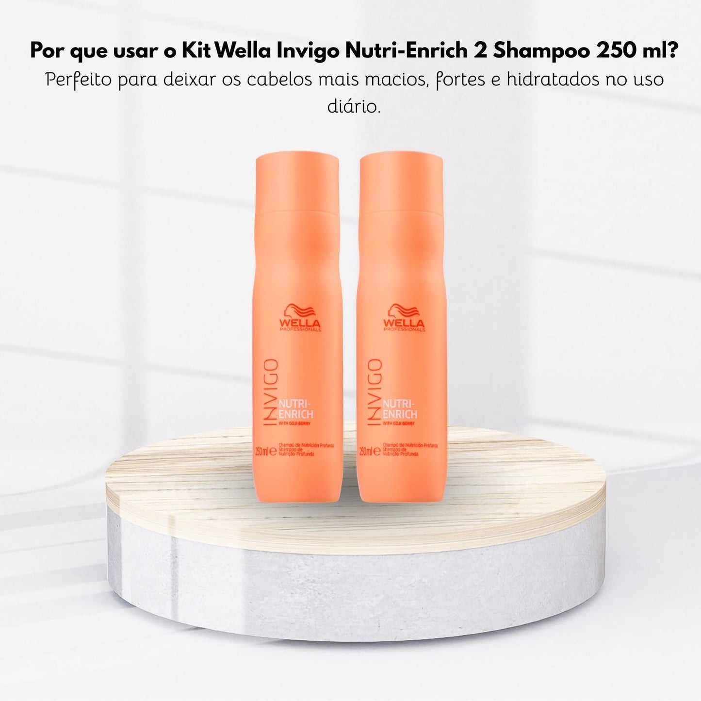 Kit Wella Invigo Nutri-Enrich 2 Shampoo 250 ml