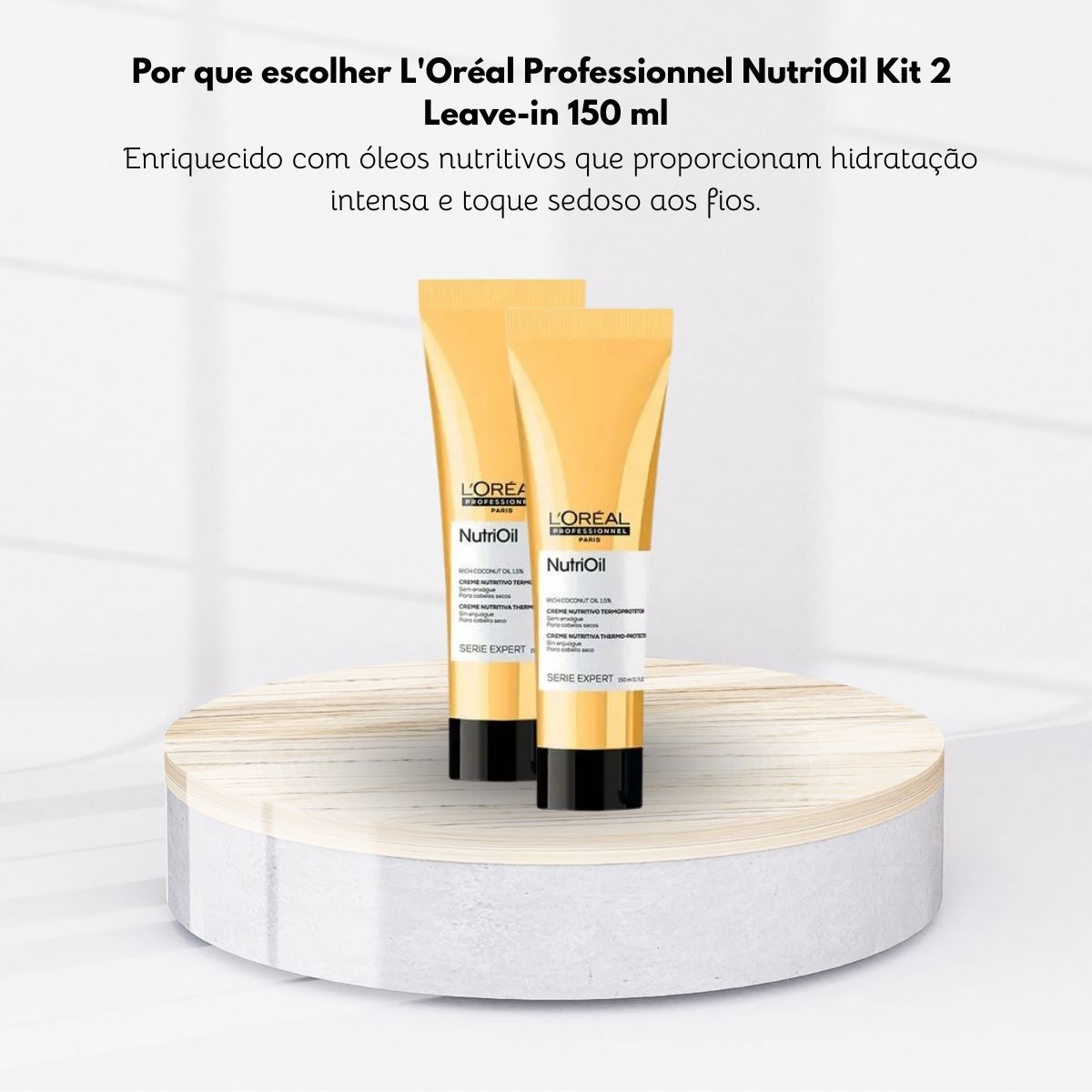 Kit Loreal NutriOil 2 Leave-in 150 ml