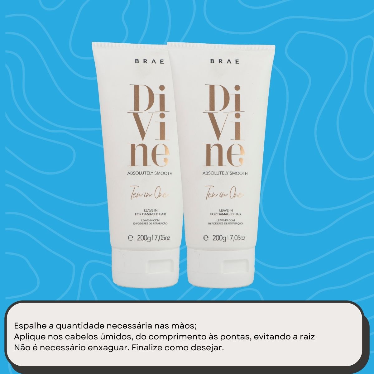 Kit Braé Divine Ten in One 10 in 1 2 Leave-in 200 g