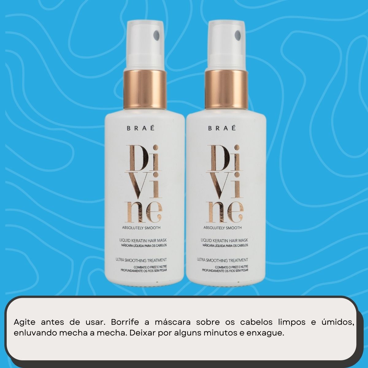 Kit Braé Divine 2 Máscara Capilar 60 ml