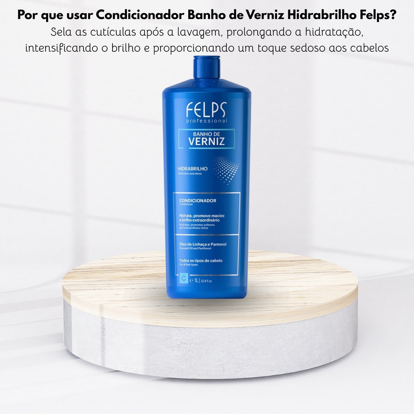 Condicionador Felps Banho de Verniz 1 Litro
