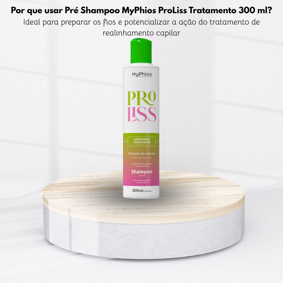 Pré Shampoo Progressiva MyPhios ProLiss Tratamento 300 ml