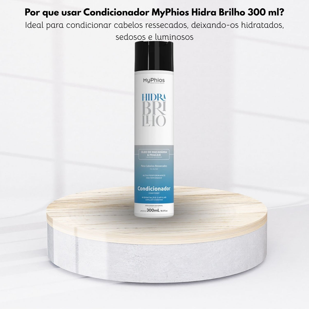 Condicionador MyPhios Hidra Brilho 300 ml