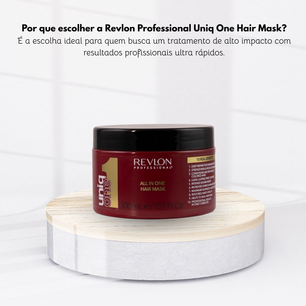 Máscara Revlon Uniq One All In One 300 ml