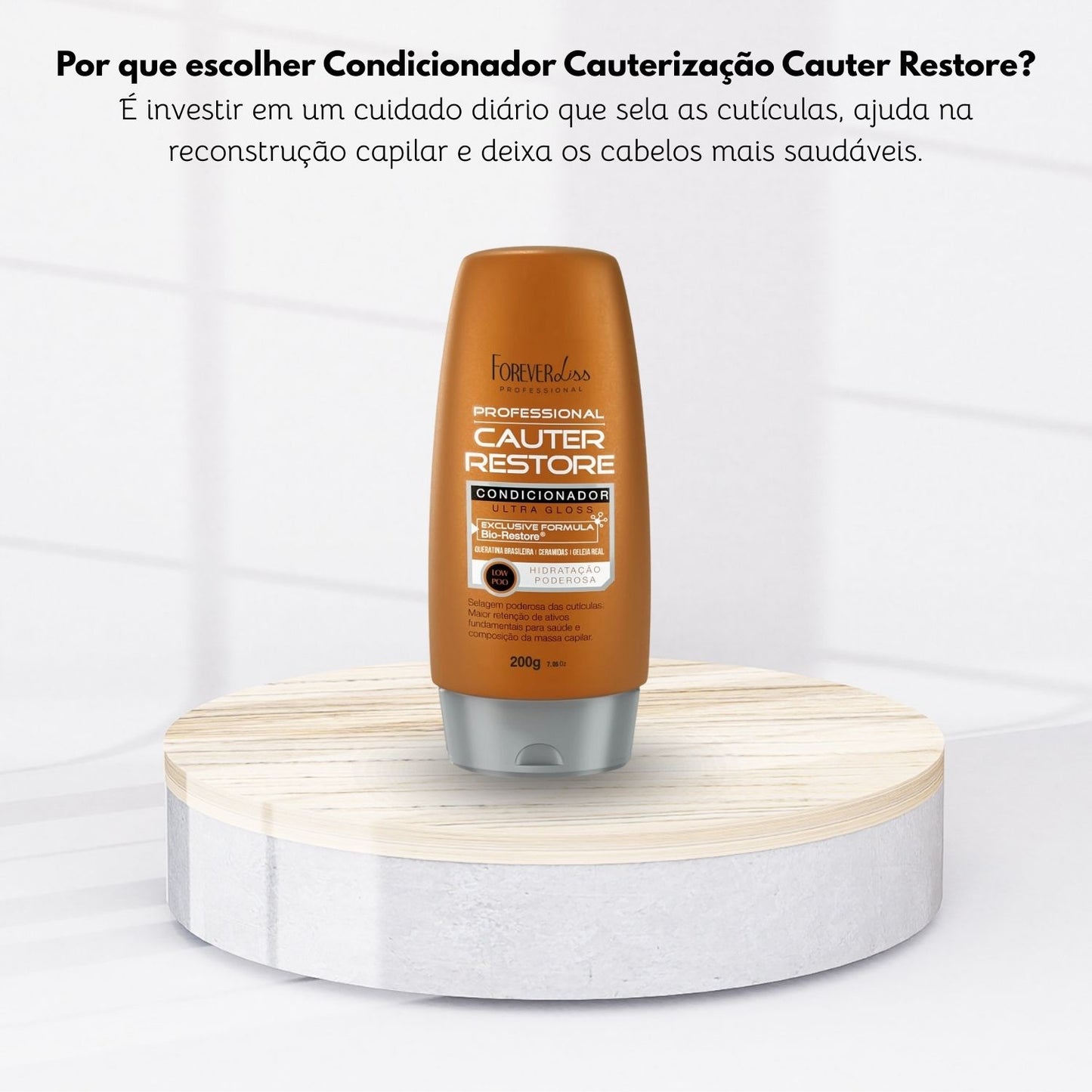 Condicionador Forever Liss Cauter Restore 200 g
