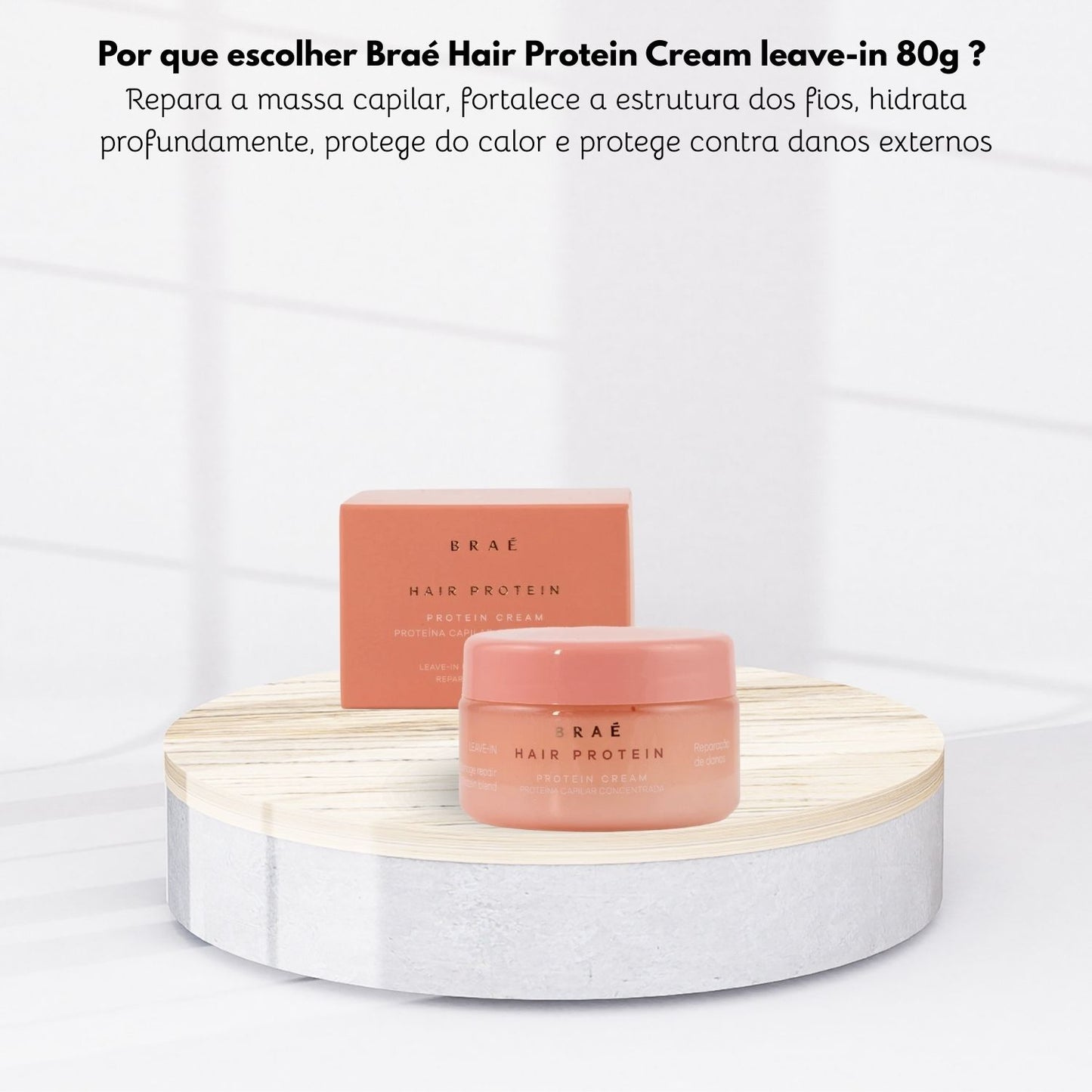 Leave-in Braé Hair Protein Cream 80 g