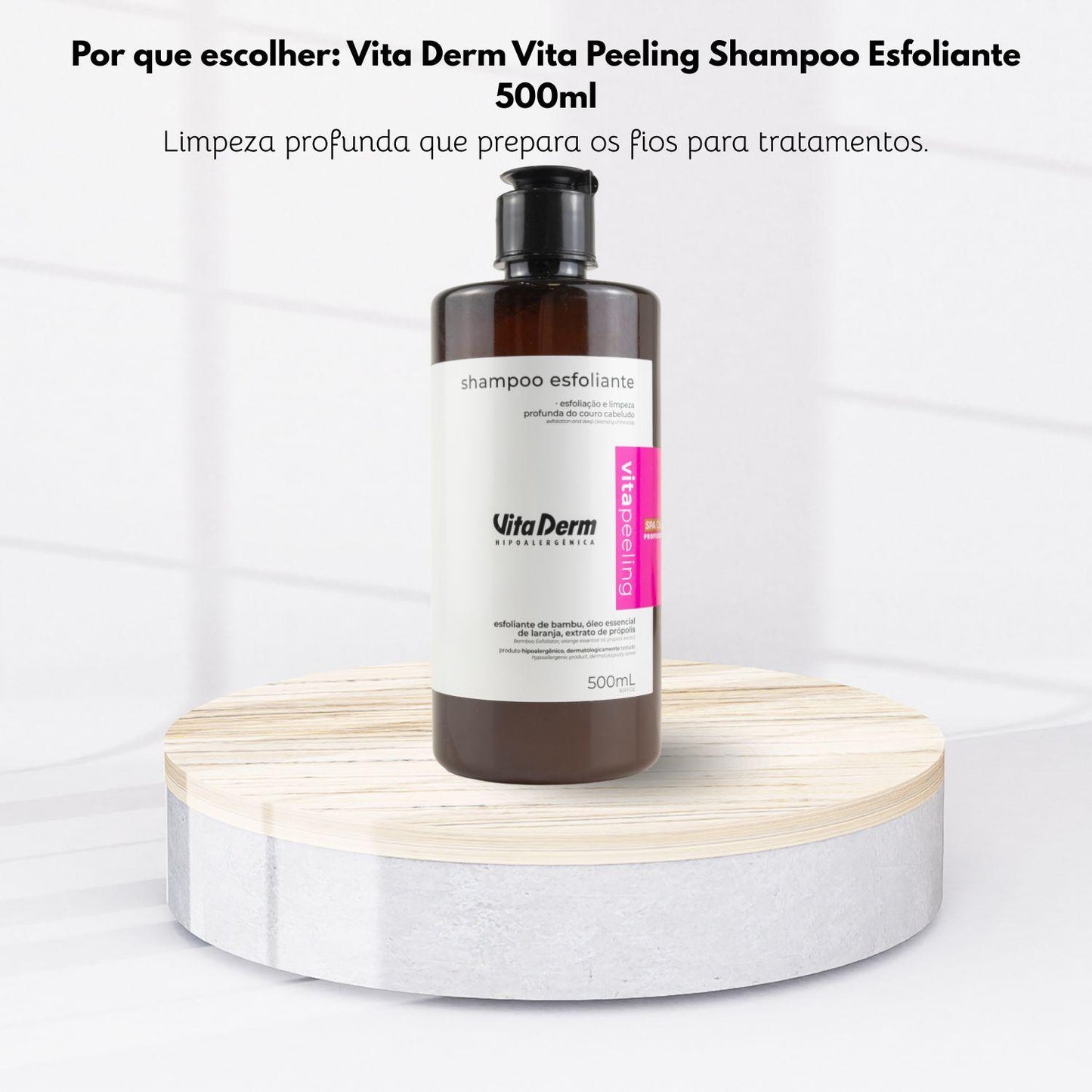 Shampoo Vita Derm Vita Peeling Esfoliante 500 ml