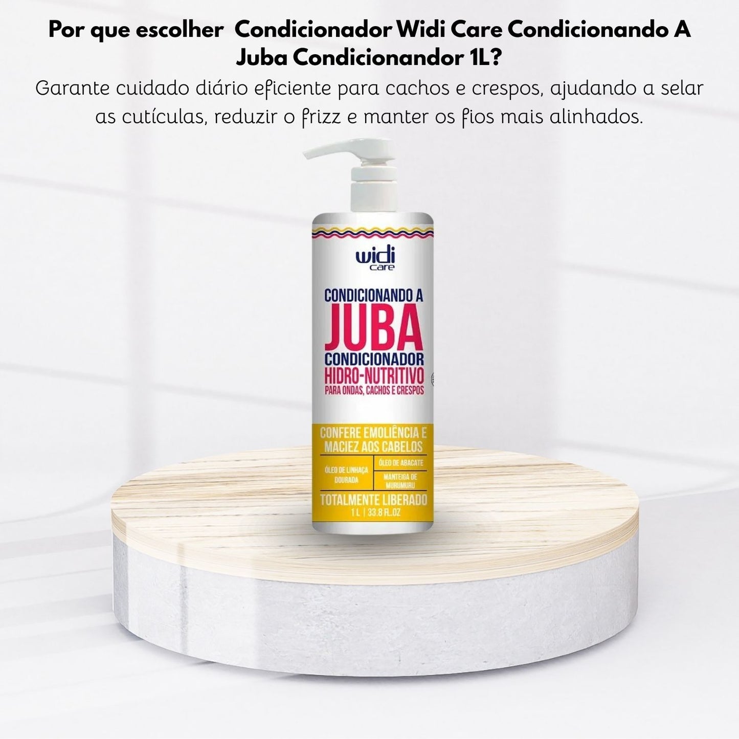 Condicionador Widi Care Condicionando A Juba Condicionandor 1 Litro