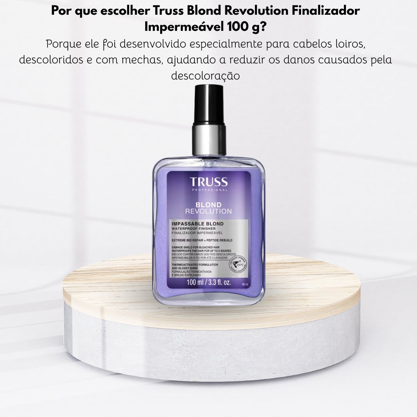 Truss Blond Revolution Finalizador Impermeável 100 g