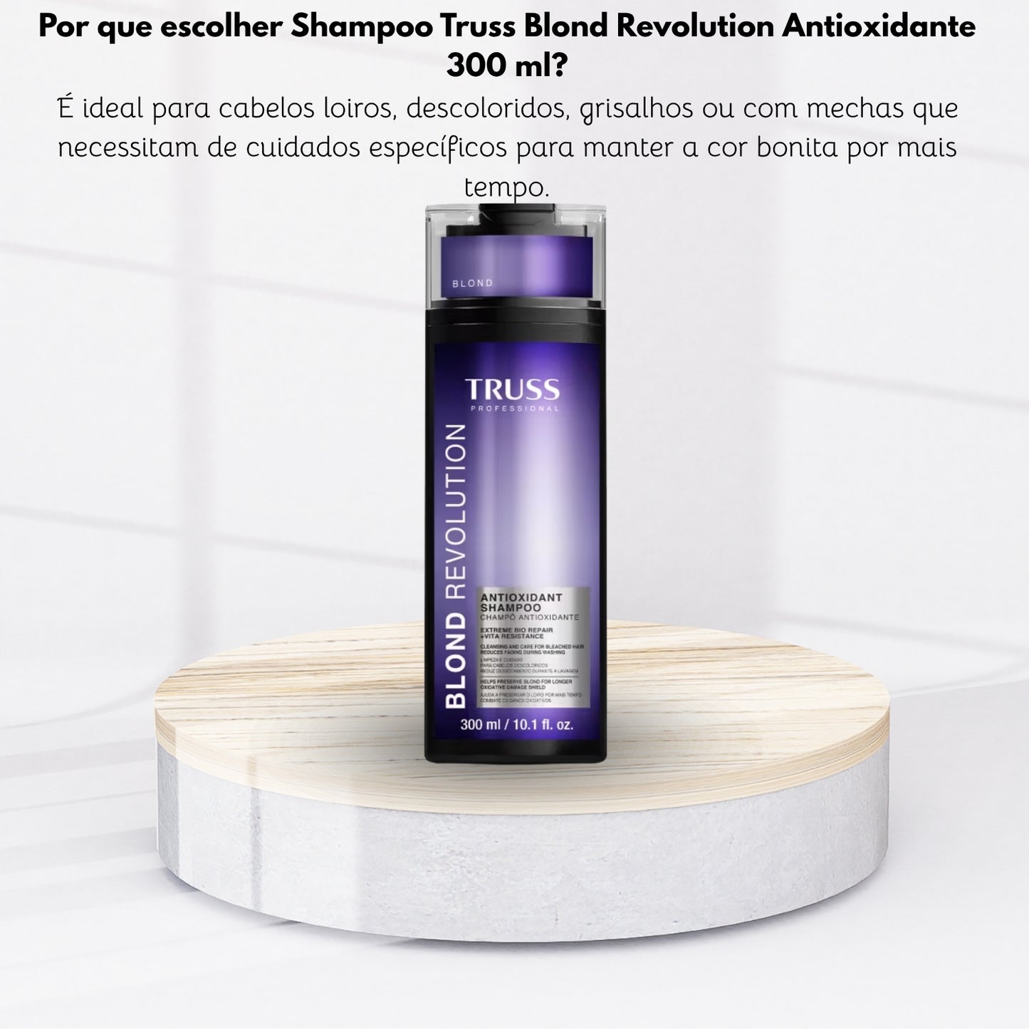 Shampoo Truss Blond Revolution Antioxidante 300 ml