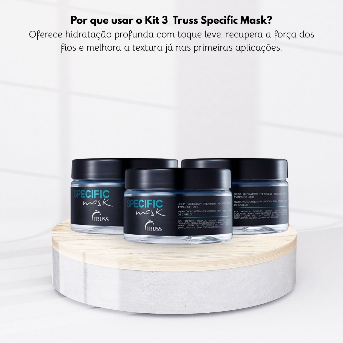 Kit Truss Specific 3 Máscara Capilar 180 g