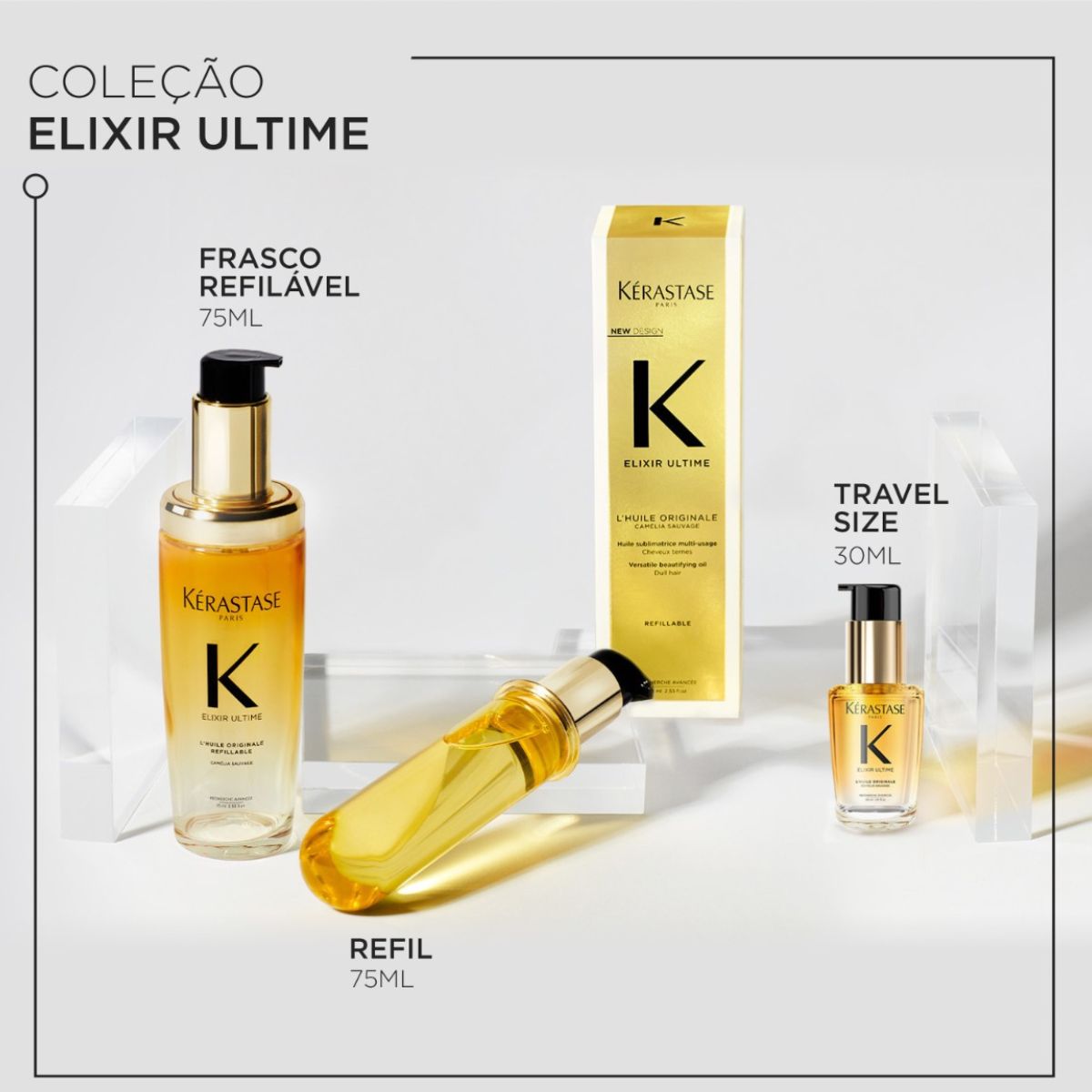Oleo Kérastase Elixir Ultime L'Huile Originale Refil 75 ml