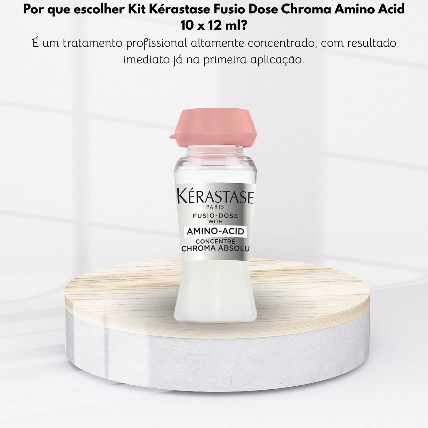 Kit Kérastase Fusio Dose Chroma Amino Acid 10 x 12 ml