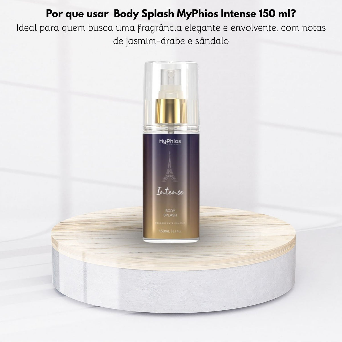 Body Splash MyPhios Intense Fragrância Duradoura 150 ml