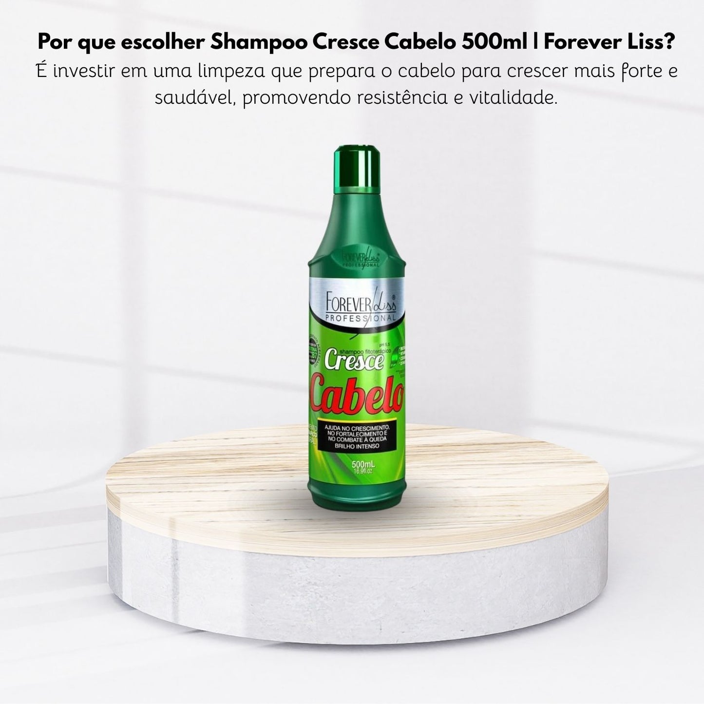 Shampoo Forever Liss Cresce Cabelo 500 ml