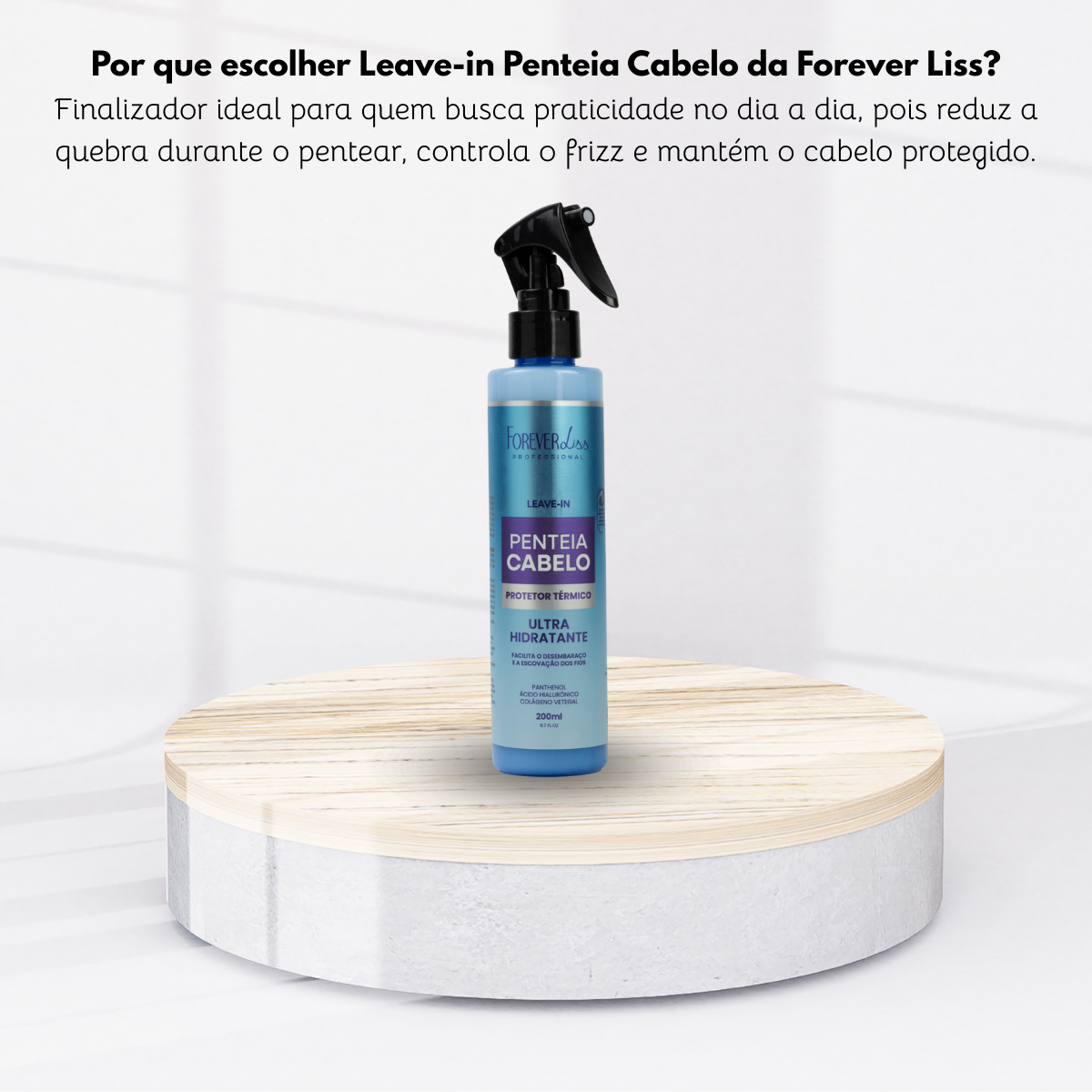 Leave-in Forever Liss Penteia Cabelo 200 ml