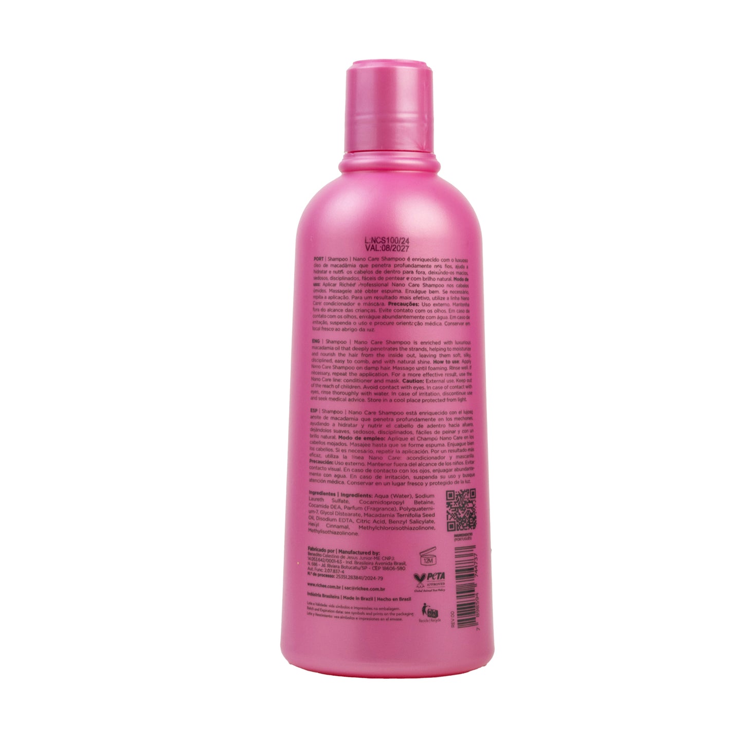 Shampoo Richee Nano Care New Design 500 ml
