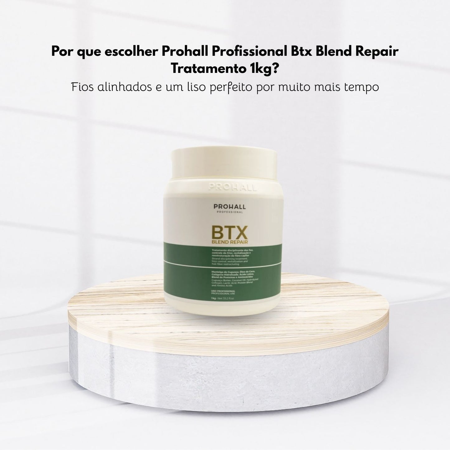 Botox Capilar Capilar Prohall Btx Blend Repair Tratamento 1 Kg