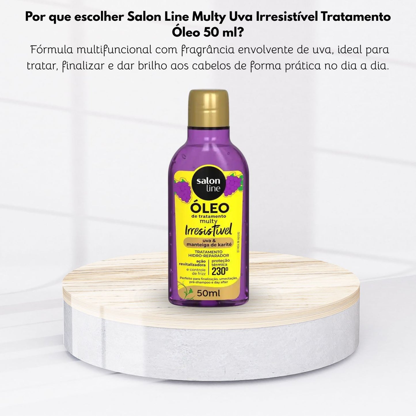 Oleo Salon Line Multy Uva Irresistivel Tratamento 50 ml