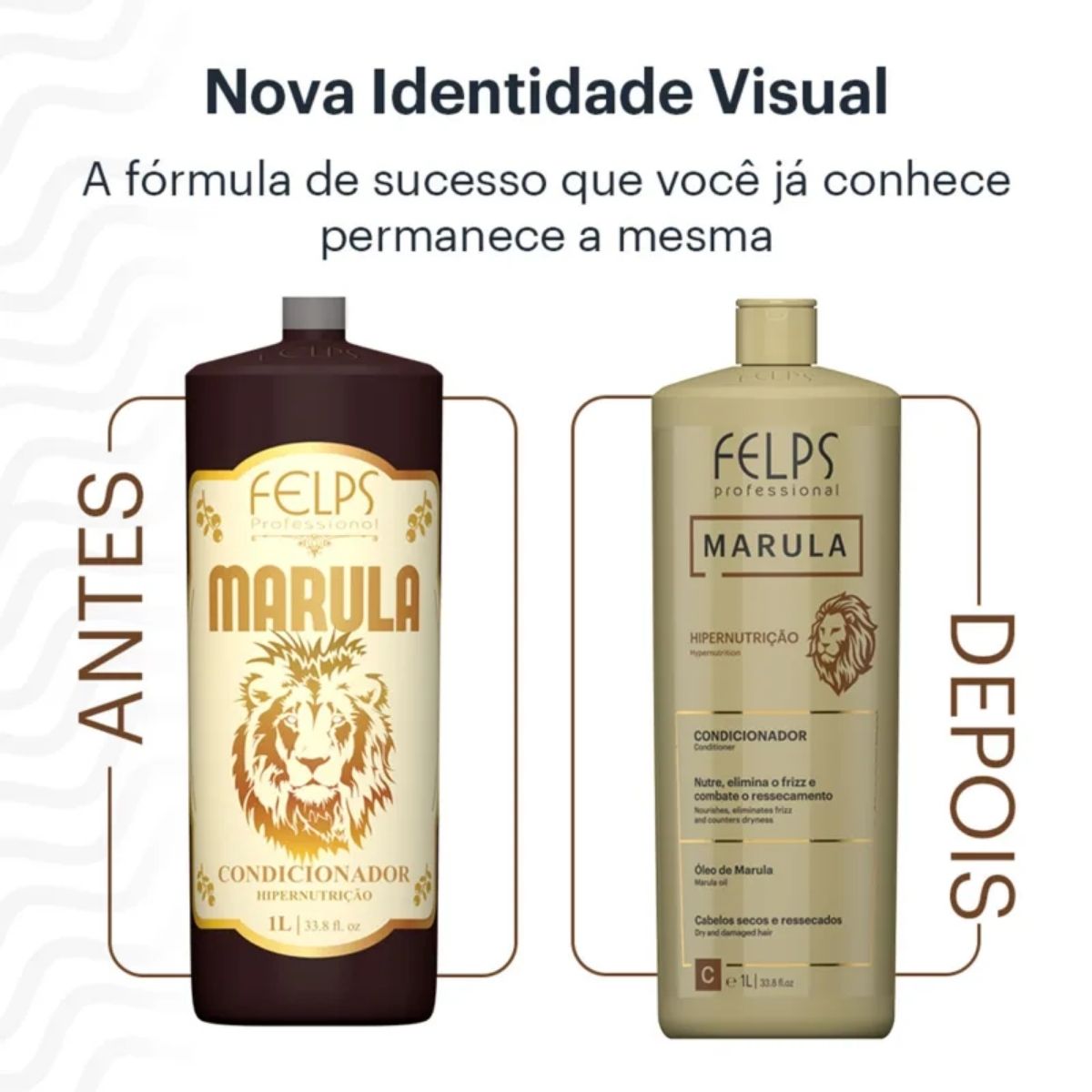 Condicionador Felps Marula Hipernutrição 1 Litro