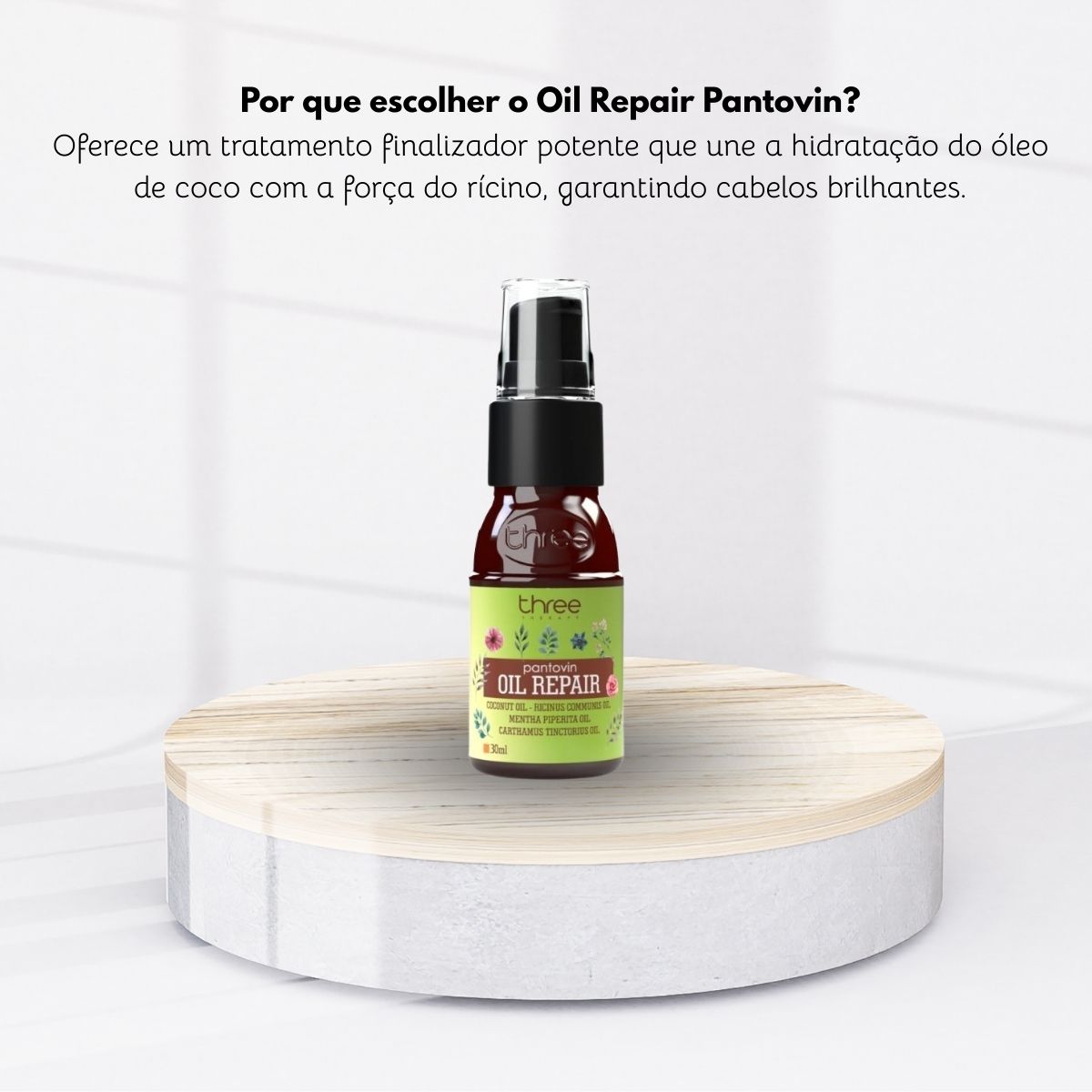 Oleo Three Therapy Pantovin Finalizador Repair 30 ml