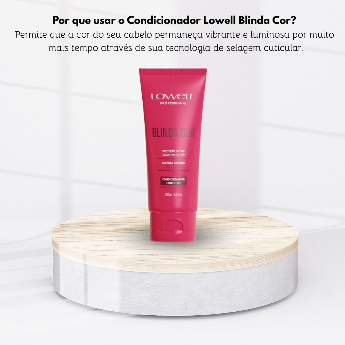Condicionador Lowell Blinda Cor Protetor 200 ml