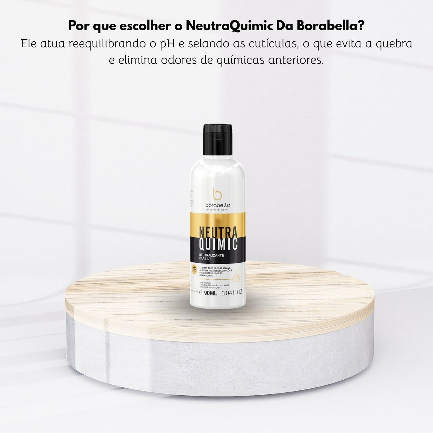 Bórabella Neutra Quimic Neutralizante Capilar 90 ml