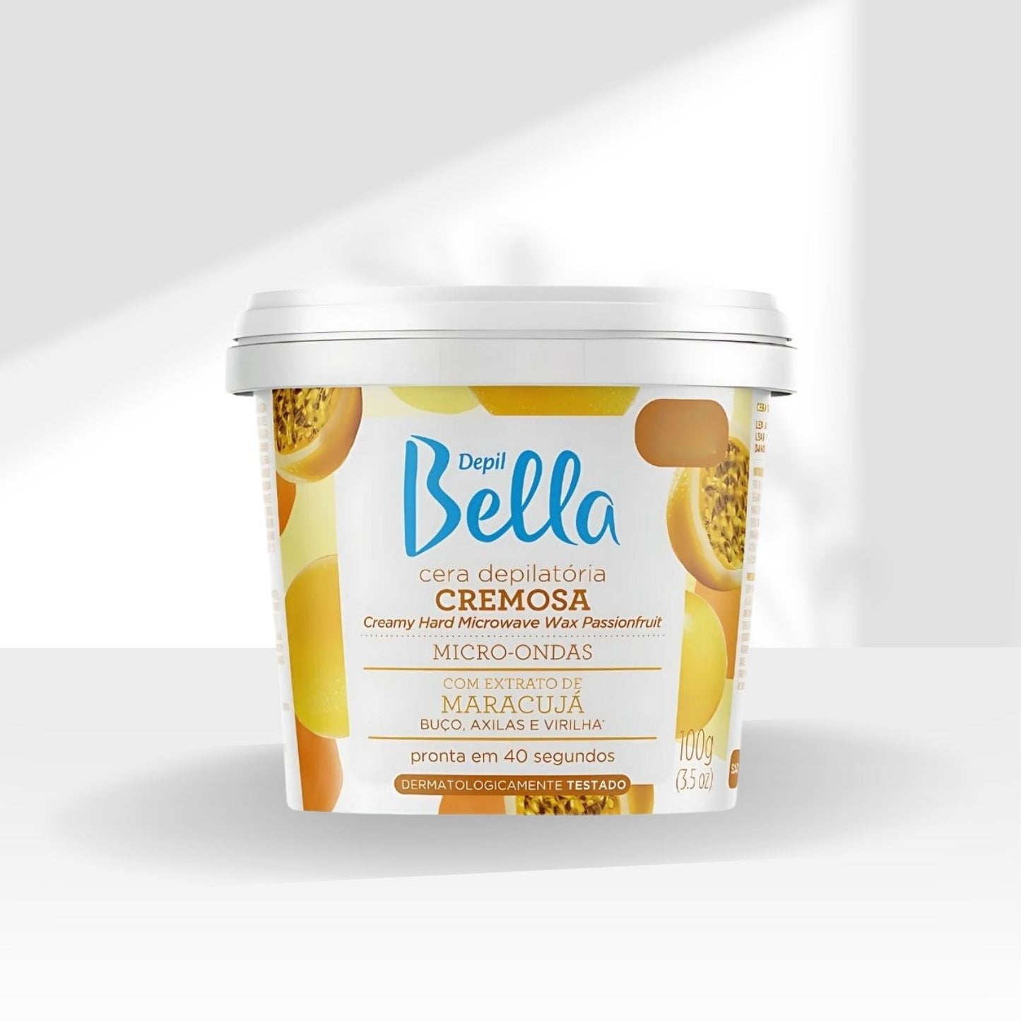Cera Depilatória Depil Bella Micro-Ondas Maracujá 100 g