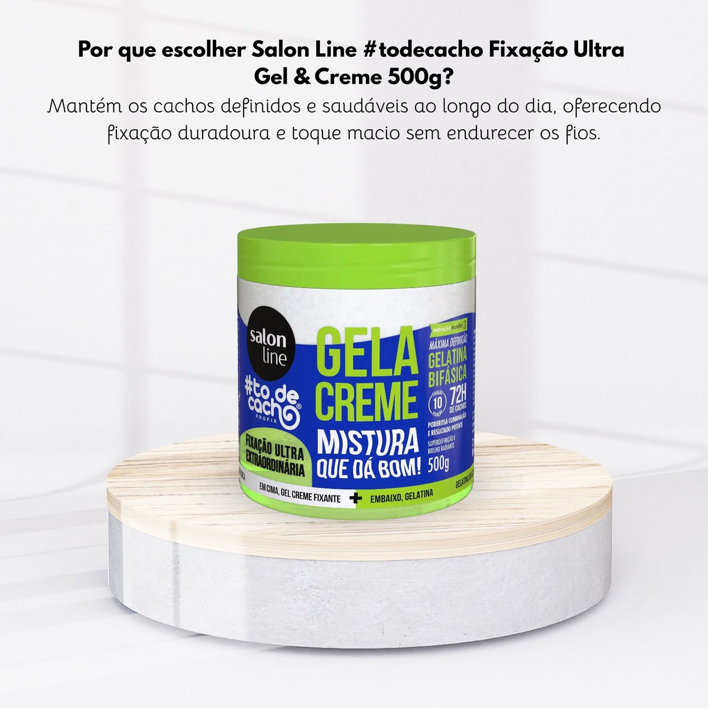 Salon Line #todecacho Fixação Ultra Gel & Creme 500 g