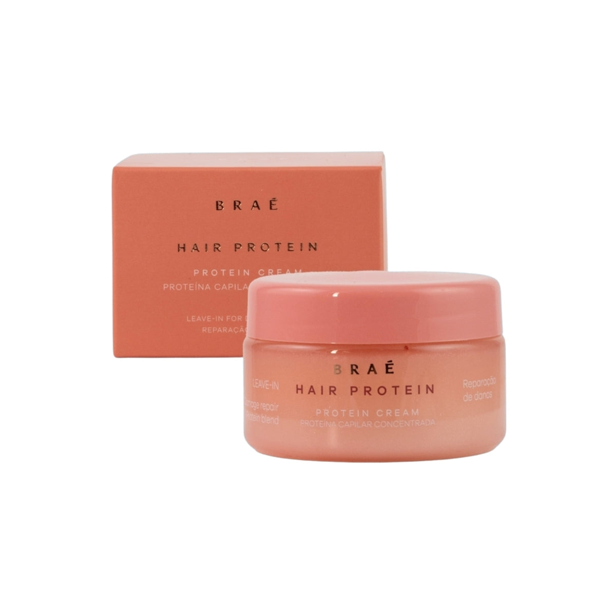 Kit Braé Hair Protein Cream 3 Leave-in 80 g